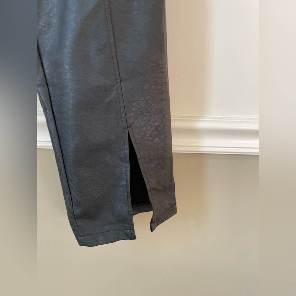 Nasty Gal Straight Leg Faux Leather Pants - Picture 9 of 11